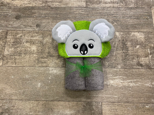 Koala Bear Hooded towel