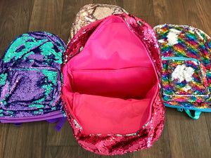 Sequin Backpack