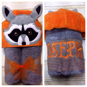 Rocket Raccoon 3D Hooded Towel