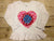 Monogrammed Girls Valentine's Day Heart Shirt