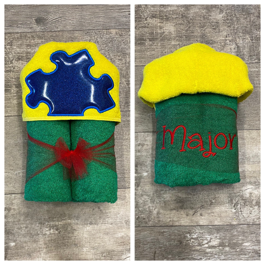 Autism Hooded Towel