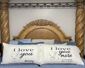 I love you pillow cases
