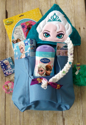 Teal Elsa Pre-Filled Easter Basket