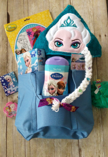 Elsa sales hooded towel