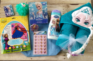 Teal Elsa Pre-Filled Easter Basket