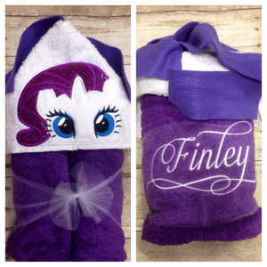 Unicorn Hooded Towel