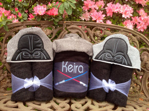 Darth Vader Inspired Hooded Towel
