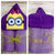 Yellow Follower Minion Girl Hooded Towel