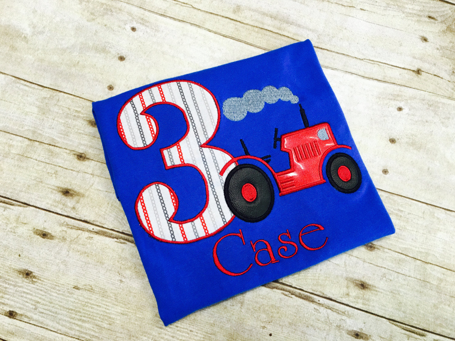 Tractor Birthday Shirt