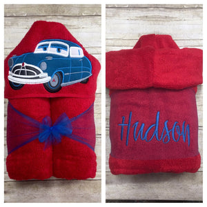 Hudson Hornet Hooded Towel
