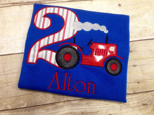 Tractor Birthday Shirt