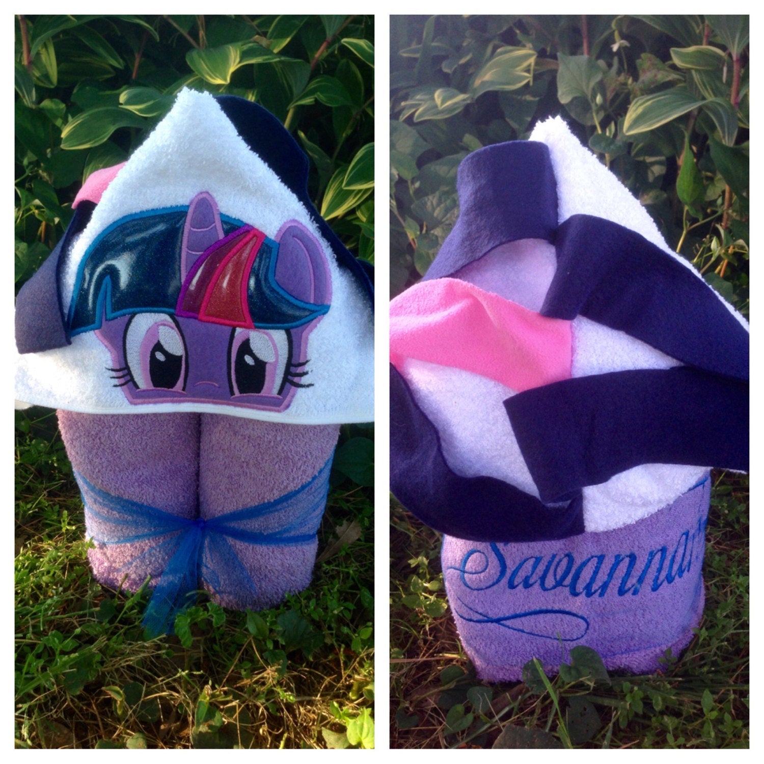 Twilight Pony Hooded Bath Towel