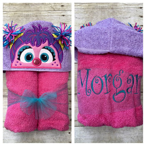 Abby Cadabby Hooded Towel