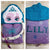 Personalized Elsa Inspired Hooded Towel