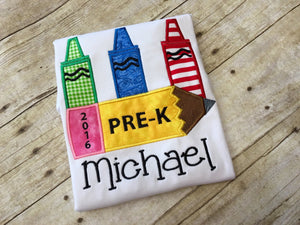 First Day of School Personalized Shirt