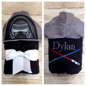 Dark Warrior Hooded Towel