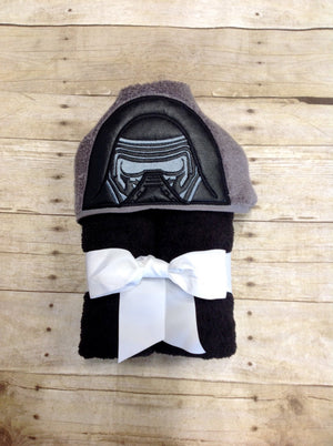 Dark Warrior Hooded Towel