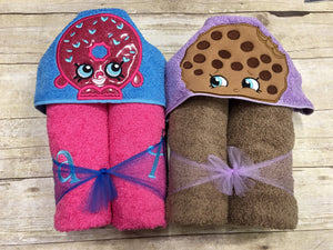 Cookie Hooded Towel