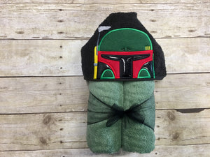 Boba Fett Hooded Towel