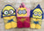 Yellow Follower Minion Girl Hooded Towel