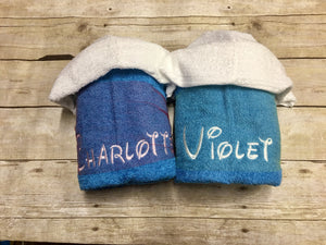 Mouse Tools Hooded Towel