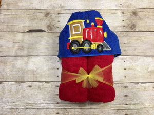 Train Hooded Towel