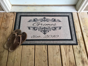 Personalized Door Mat