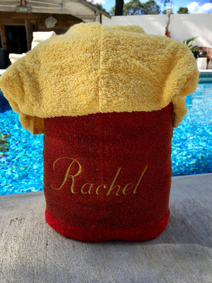 Strawberry Hooded Towel