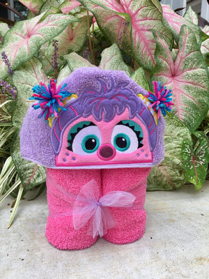 Abby Cadabby Hooded Towel