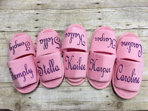 Girls Spa Slippers