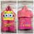 Yellow Follower Minion Girl Hooded Towel