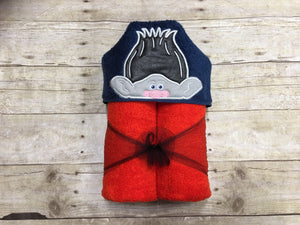 Troll Hooded Towel