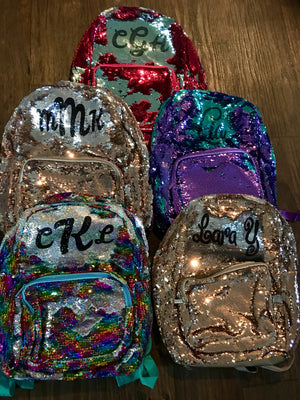 Sequin Backpack