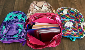 Sequin Backpack