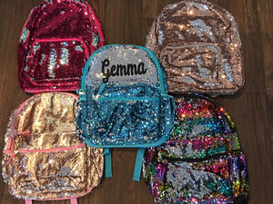 Sequin Backpack