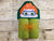 Orange Hair Fish Boy Hooded Towel