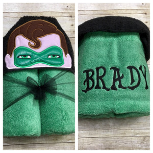 Superhero Hooded Towel