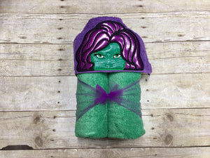 Superhero Hooded Towel