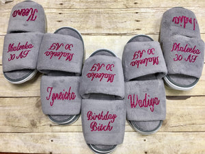 Wedding Party Slippers