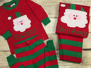 Christmas Tree Family Pajamas Personalized