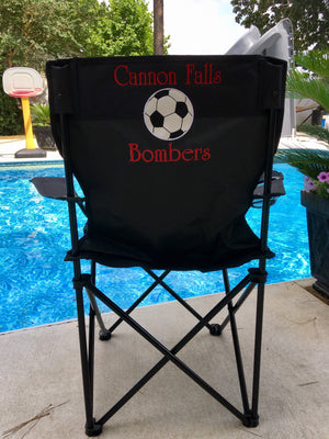 Personalized Baseball Chair