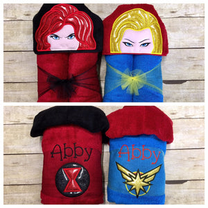 Superhero Hooded Towel