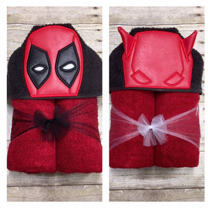 Superhero Hooded Towel