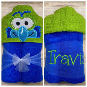 Puppet Babies Hooded Towel