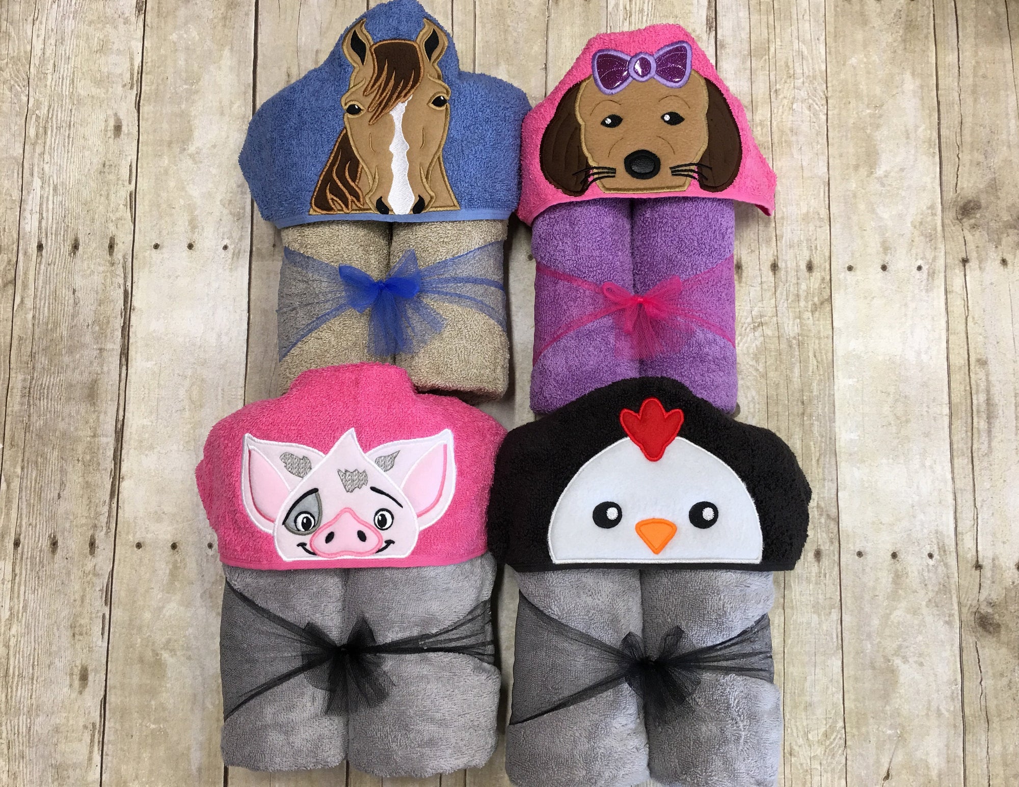 Animal Hooded Towel