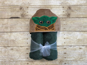 Green Force Master Hooded Towel