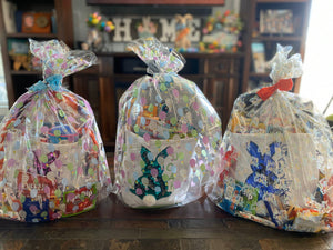 Sequin Bunny Easter Basket (CONTENTS NOT INCLUDED)