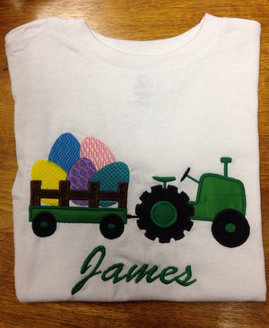 Easter Tractor Shirt