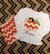 Personalized Girls Pumpkin Chevron Skirt Set Outfit