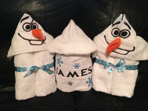 Olaf Hooded Towel